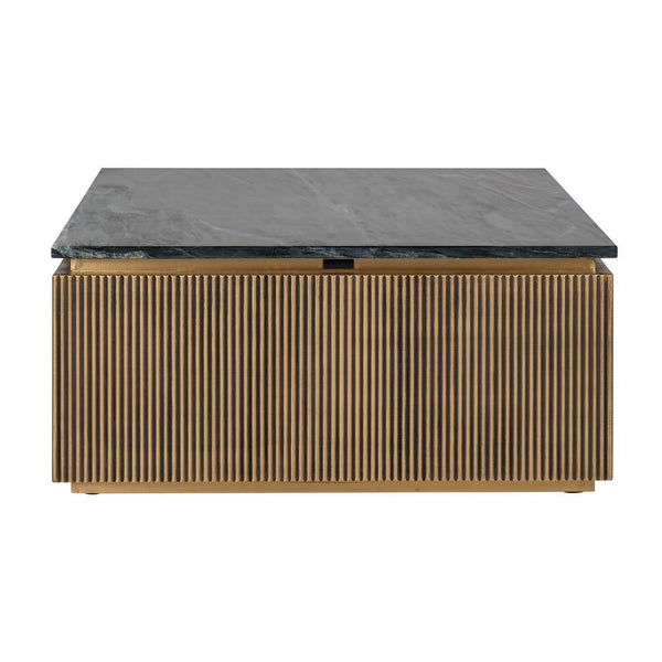 Ex - Display Ironville Coffee Table – Gold 90x90 - Canwell Interiors Limited - Xshowhome