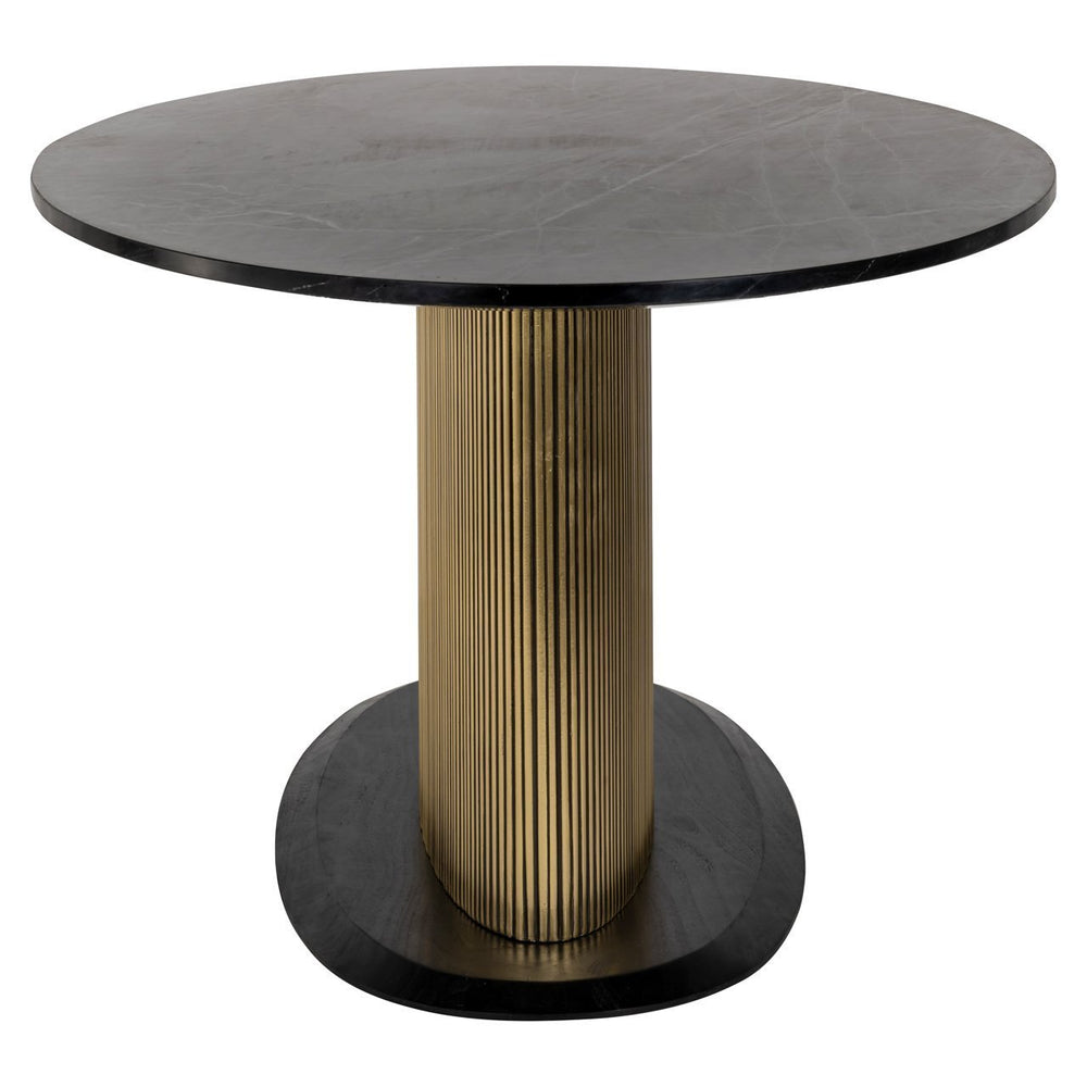 Ex - Display Ironville Dining Table – Gold Oval 235 - Canwell Interiors Limited - Xshowhome