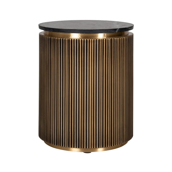 Ex - Display Ironville End Table – Gold 50Ø - Canwell Interiors Limited - Xshowhome