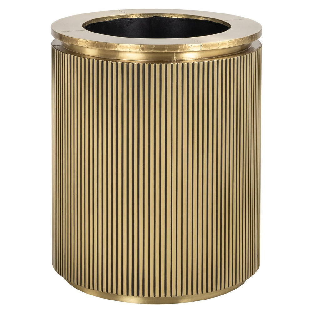 Ex - Display Ironville Planter – Brushed Gold 50Ø - Canwell Interiors Limited - Xshowhome