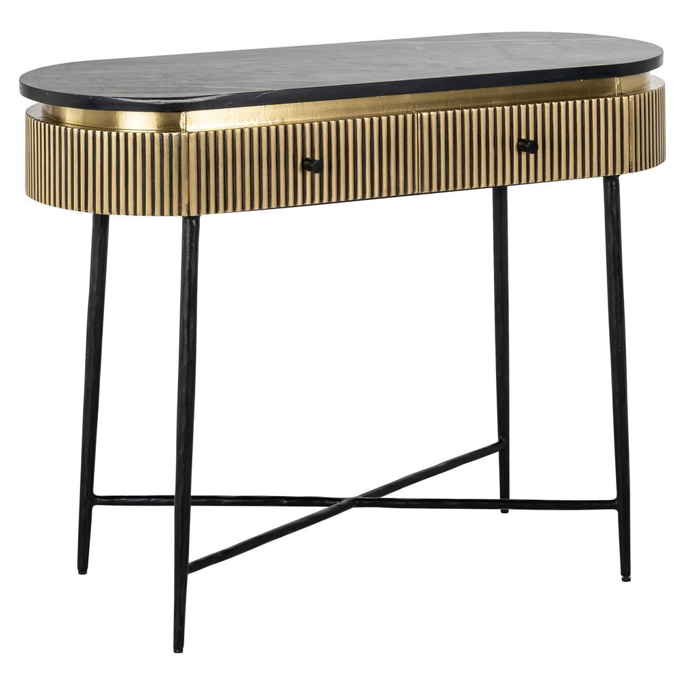 Ex - Display Ironville Sideboard – Gold, 100cm wide - Canwell Interiors Limited - Xshowhome