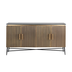 Ex - Display Ironville Sideboard – Gold, 160cm wide - Canwell Interiors Limited - Xshowhome