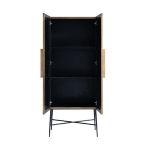 Ex - Display Ironville Storage Cabinet – Gold, 75cm wide - Canwell Interiors Limited - Xshowhome