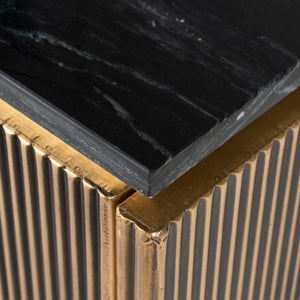 Ex - Display Ironville TV Cabinet – Gold, 170cm wide - Canwell Interiors Limited - Xshowhome