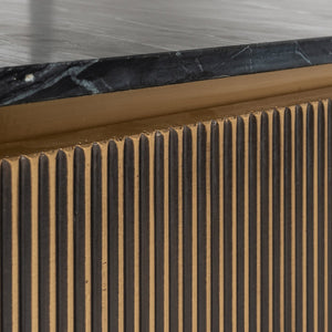 Ex - Display Ironville TV Cabinet – Gold, 170cm wide - Canwell Interiors Limited - Xshowhome