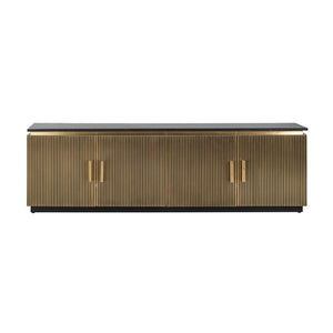 Ex - Display Ironville TV Cabinet – Gold, 200cm wide - Canwell Interiors Limited - Xshowhome