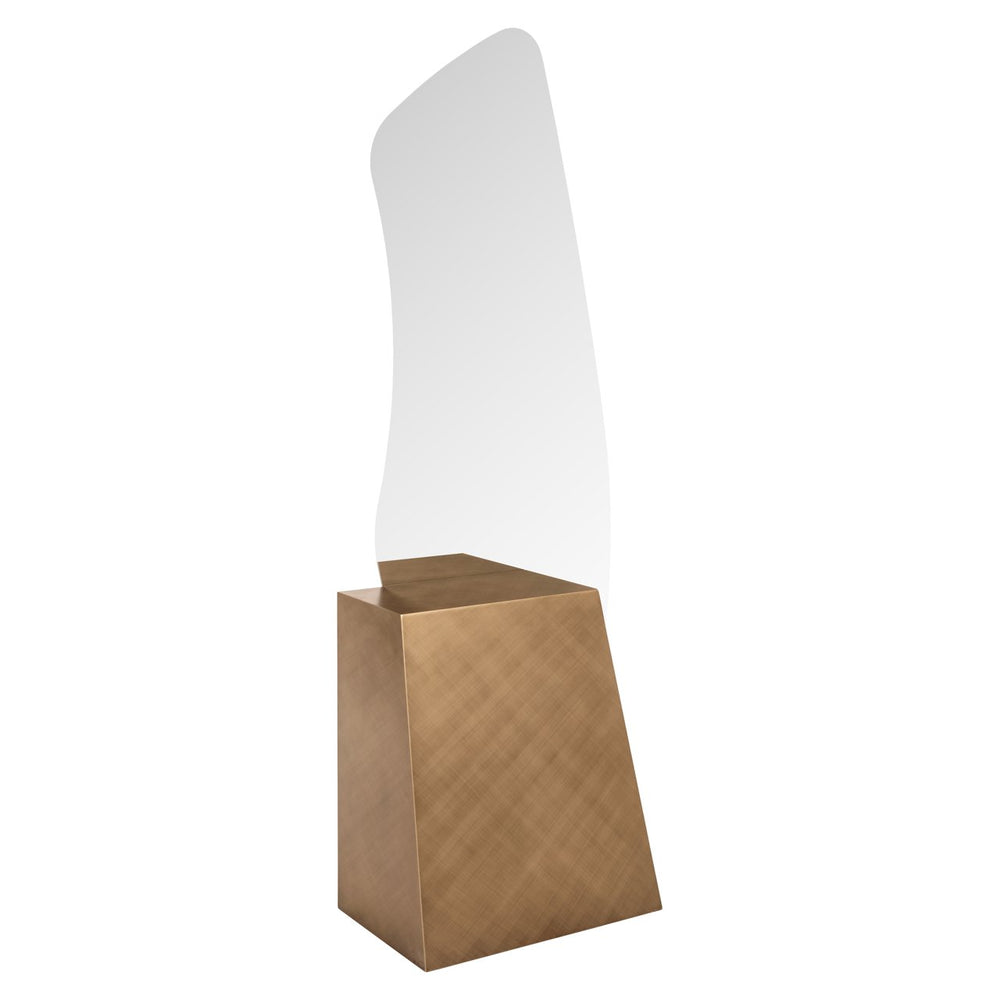 Ex-Display Mayla Mirror - Brushed Gold, 202cm tall - XShowhome Limited - Richmond