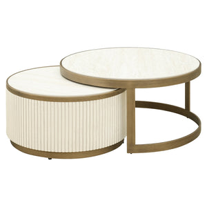 Ex - Display Tivoli Coffee Table – White (Set of 2) - Canwell Interiors Limited - Xshowhome