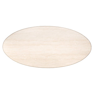 Ex - Display Tivoli Dining Table – White Oval 230 - Canwell Interiors Limited - Xshowhome