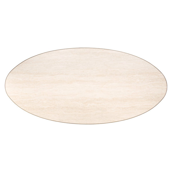 Ex - Display Tivoli Dining Table – White Oval 230 - Canwell Interiors Limited - Xshowhome