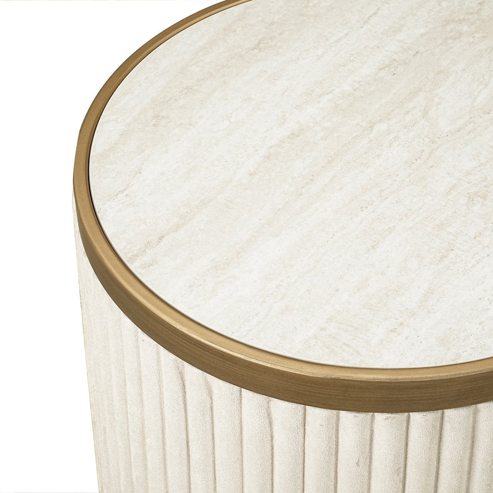 Ex - Display Tivoli End Table – White (Set of 2) - Canwell Interiors Limited - Xshowhome