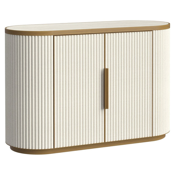 Ex - Display Tivoli Sideboard – White, 119cm wide - Canwell Interiors Limited - Xshowhome