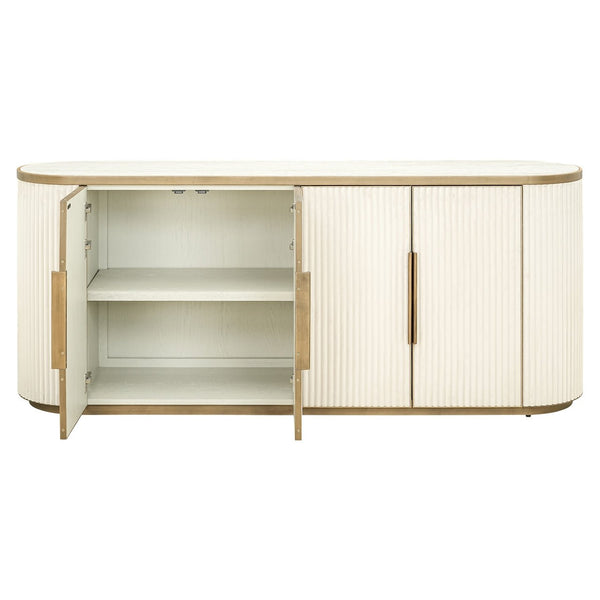 Ex - Display Tivoli Sideboard – White, 192cm wide - Canwell Interiors Limited - Xshowhome