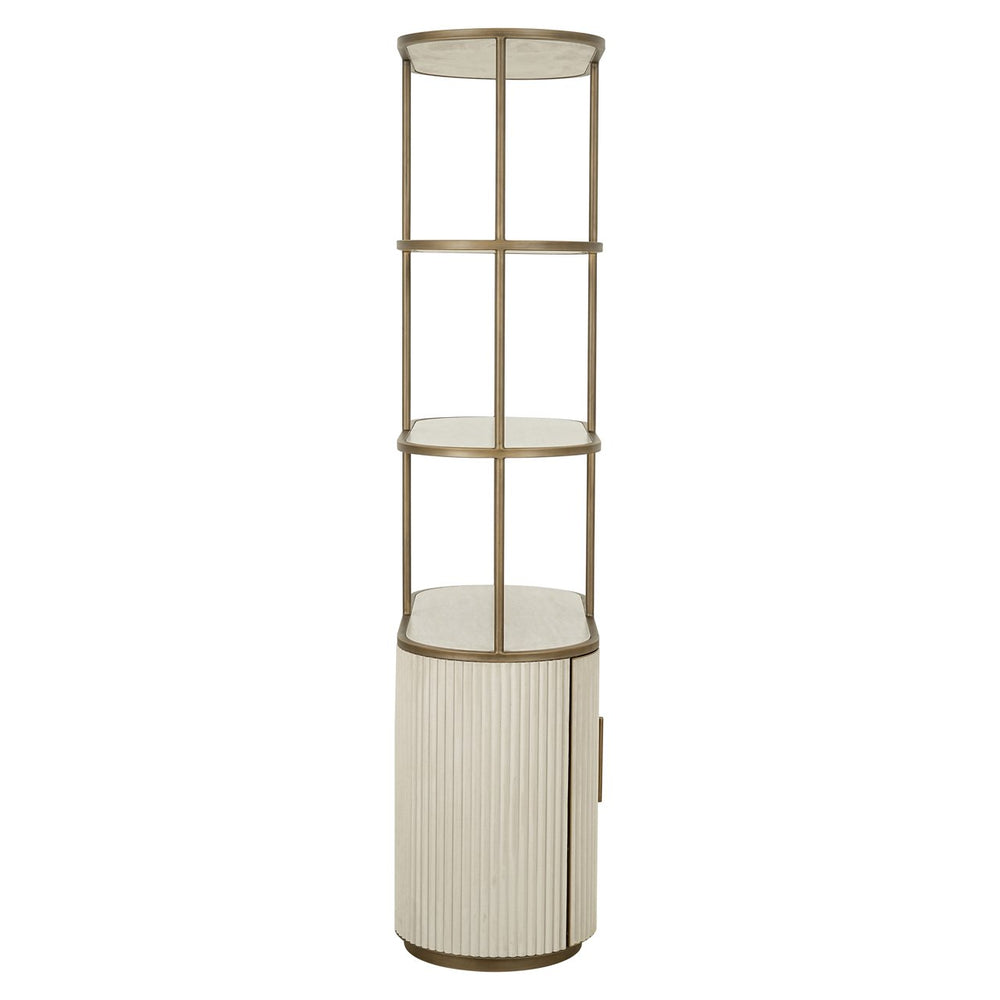 Ex - Display Tivoli Storage Cabinet – White, 100cm wide - Canwell Interiors Limited - Xshowhome