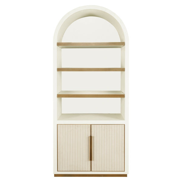 Ex - Display Tivoli Storage Cabinet – White, 90cm wide, 210cm tall - Canwell Interiors Limited - Xshowhome