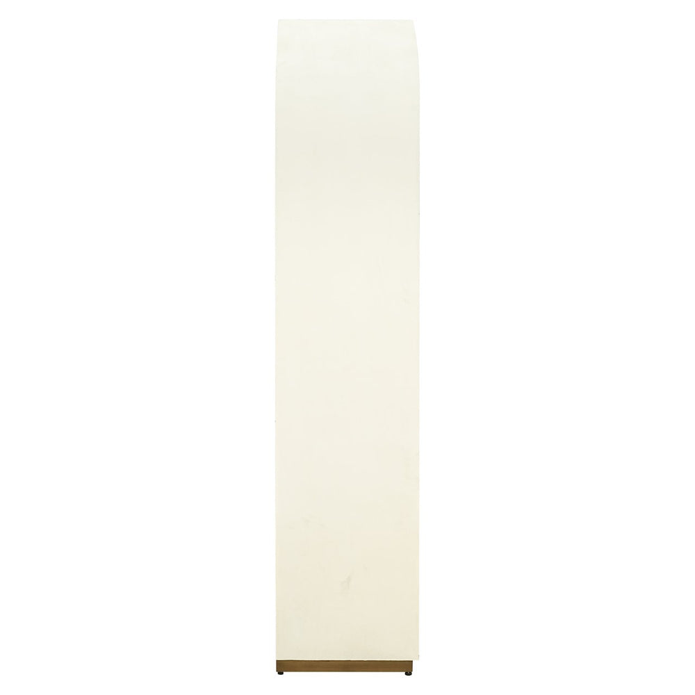 Ex - Display Tivoli Storage Cabinet – White, 90cm wide, 212cm tall - Canwell Interiors Limited - Xshowhome