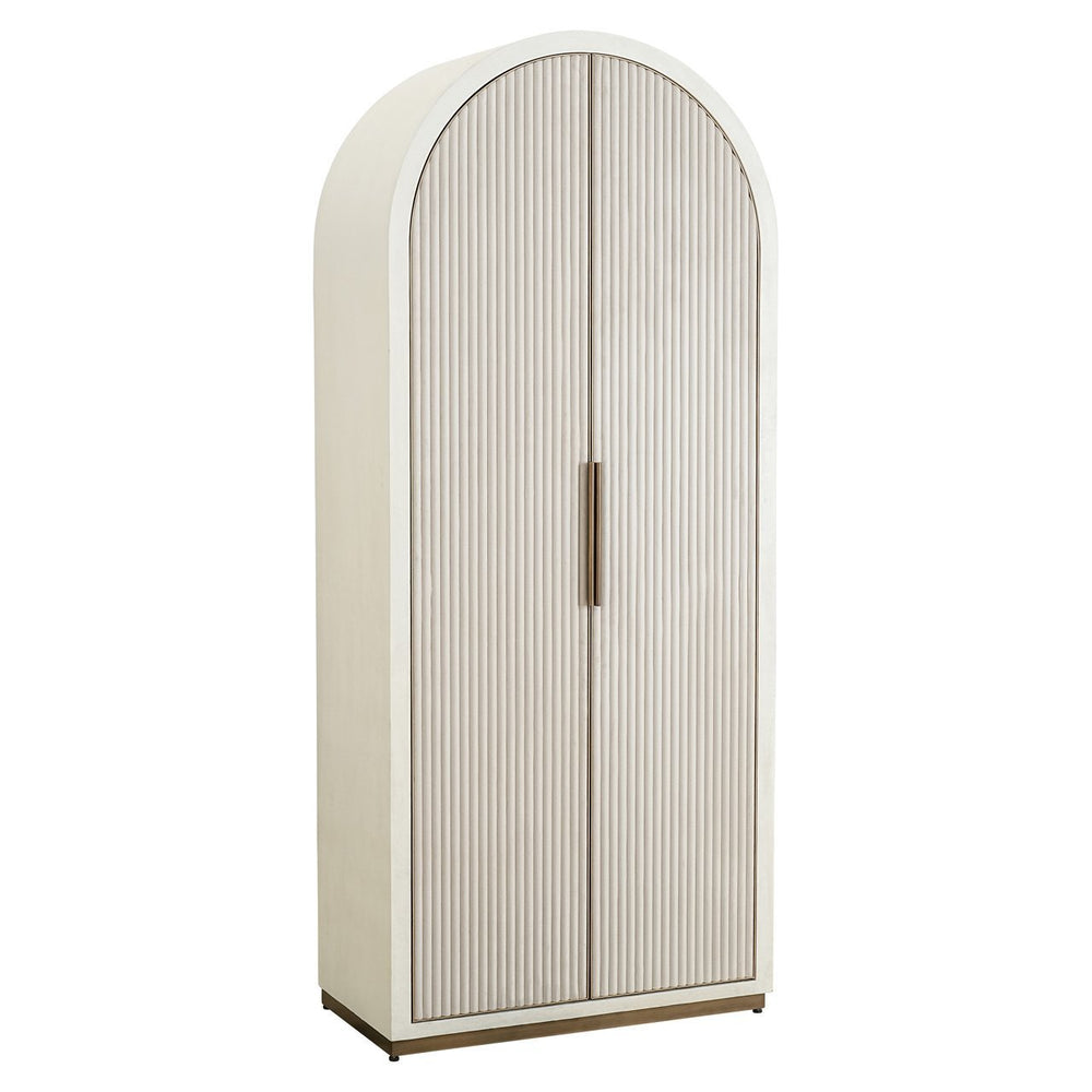 Ex - Display Tivoli Storage Cabinet – White, 90cm wide, 212cm tall - Canwell Interiors Limited - Xshowhome