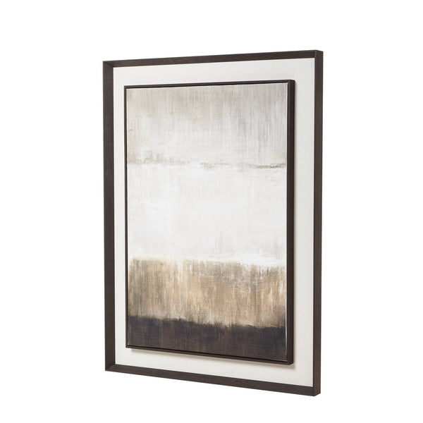 Extra Large Moderno Painting on Linen Mounted in Frame - Canwell Interiors Limited - Hills