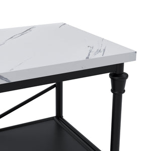 Fairmont Marble Effect Console Table - Canwell Interiors Limited - Canwell
