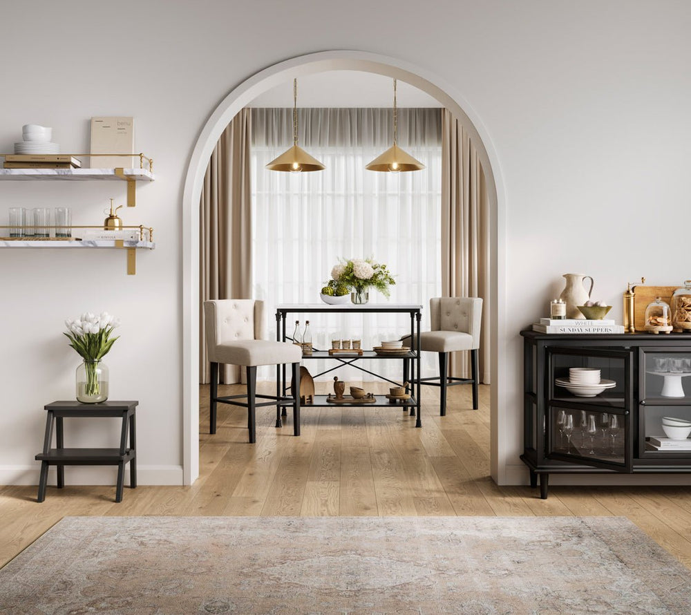 Fairmont Marble Effect Kitchen Island - Canwell Interiors Limited - Canwell