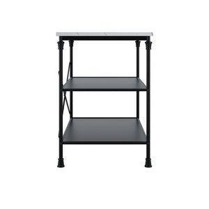 Fairmont Marble Effect Kitchen Island - Canwell Interiors Limited - Canwell