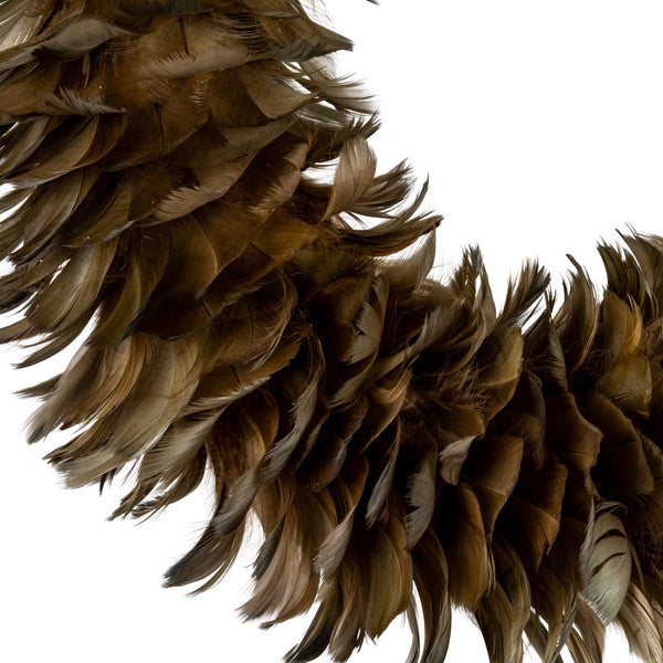 Fawn Feather Wreath - Canwell Interiors Limited - Hills