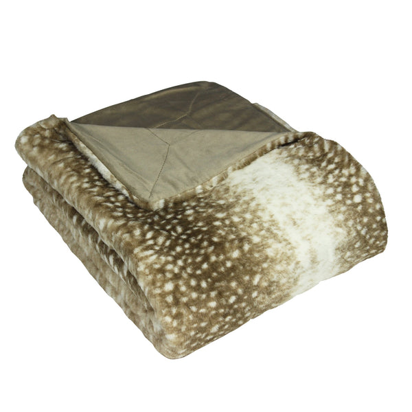 Fawn Throw 130x180 Multicolour - XShowhome Limited - Riva