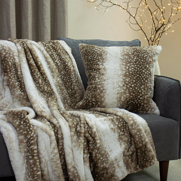 Fawn Throw 130x180 Multicolour - XShowhome Limited - Riva
