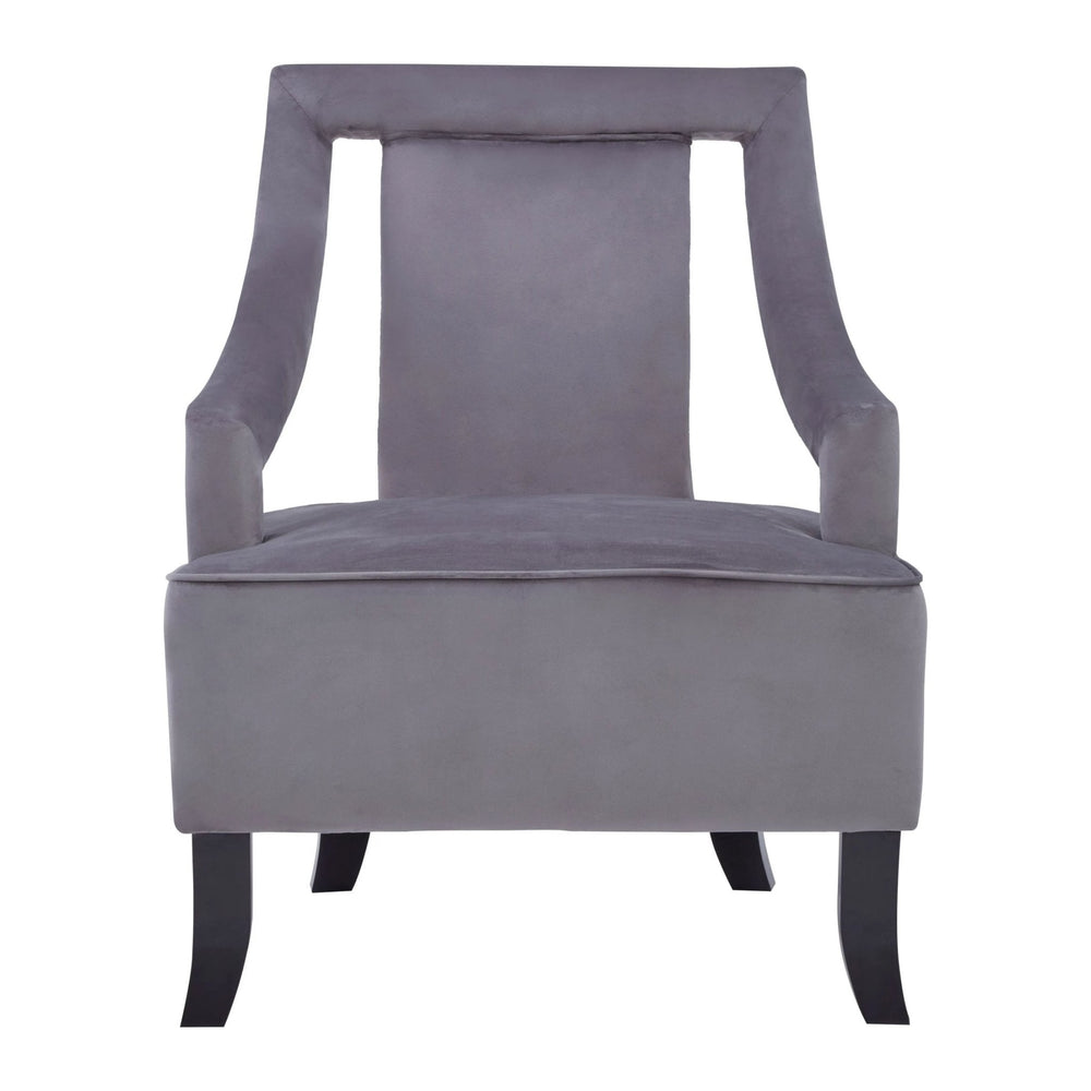 Faye Grey Velvet Chair - XShowhome Limited - Xshowhome