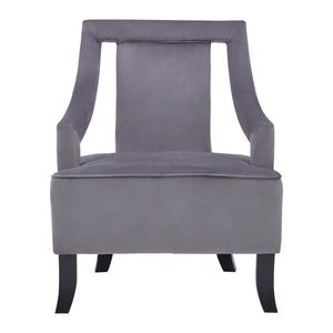 Faye Grey Velvet Chair - XShowhome Limited - Xshowhome