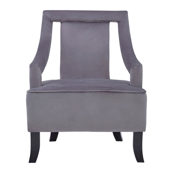 Faye Grey Velvet Chair - XShowhome Limited - Xshowhome