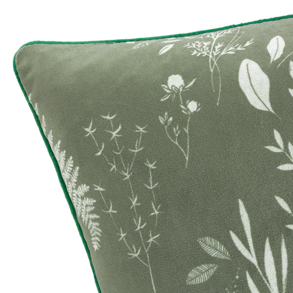 Fearne 50x50 Feather Filled Cushion Sage - Canwell Interiors Limited - Riva