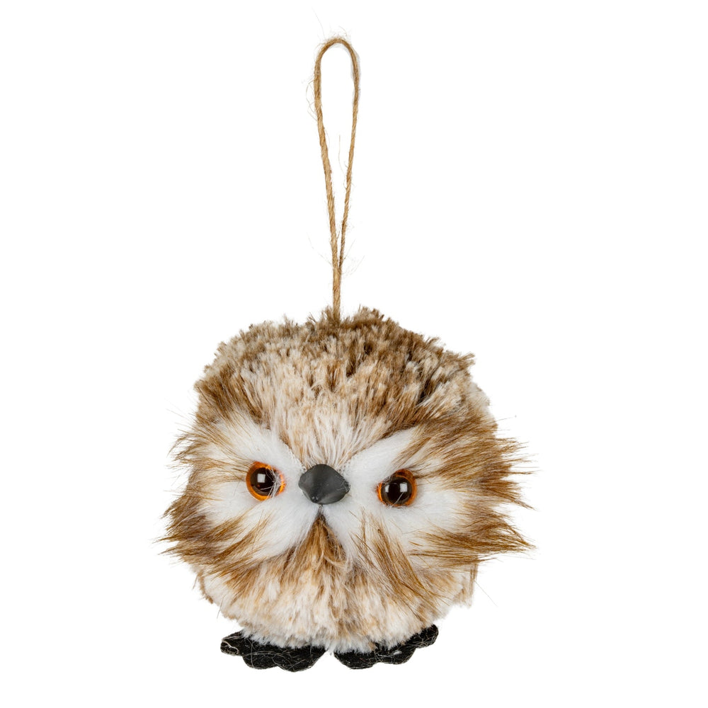 Feather Winter Owl Decoration - Canwell Interiors Limited - Hills