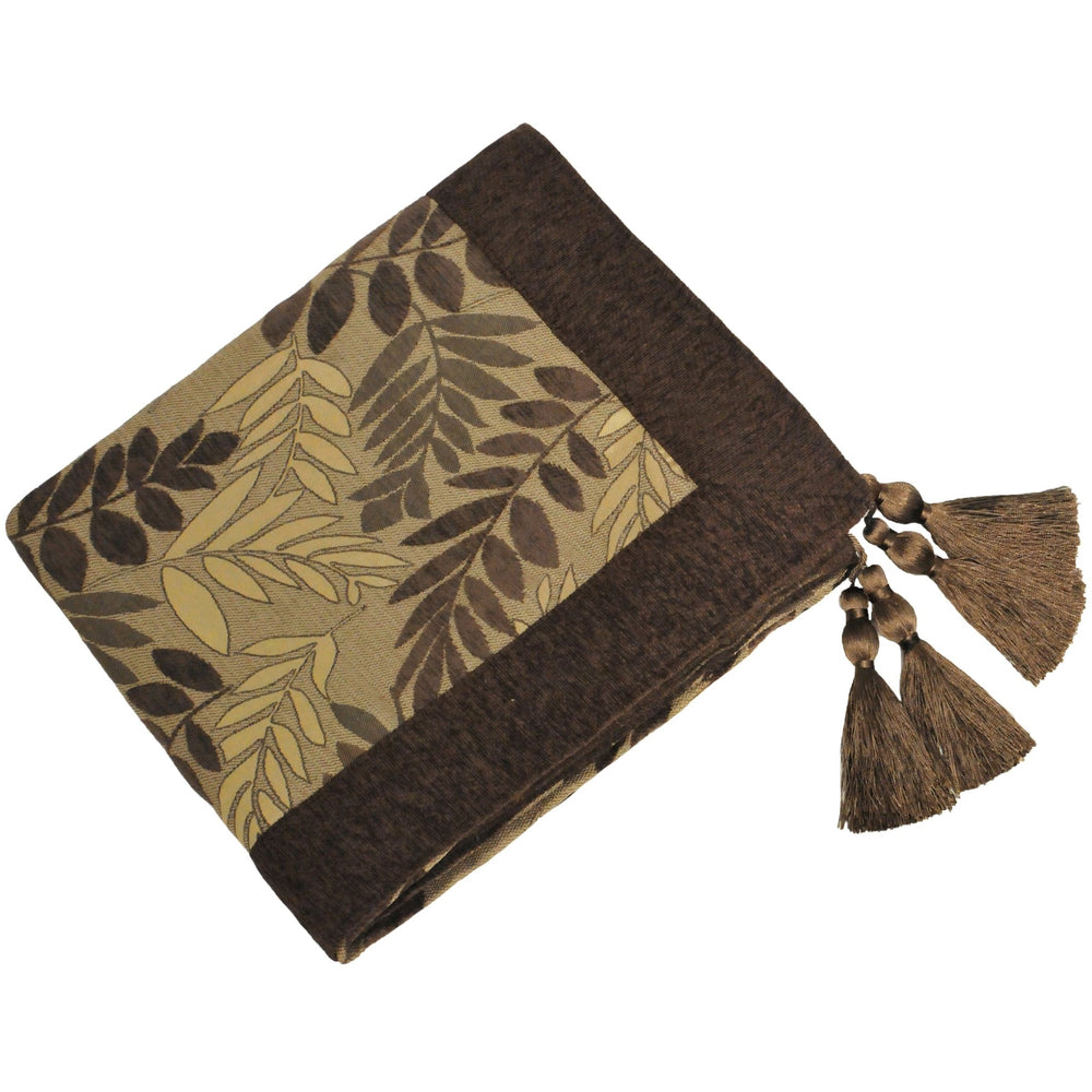 Fern Throw 145x180 Mocha - Canwell Interiors Limited - Riva
