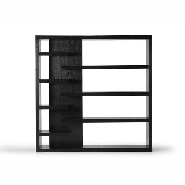 Fiocchi Book Shelf - Black Oak - XShowhome Limited - Tommy Franks