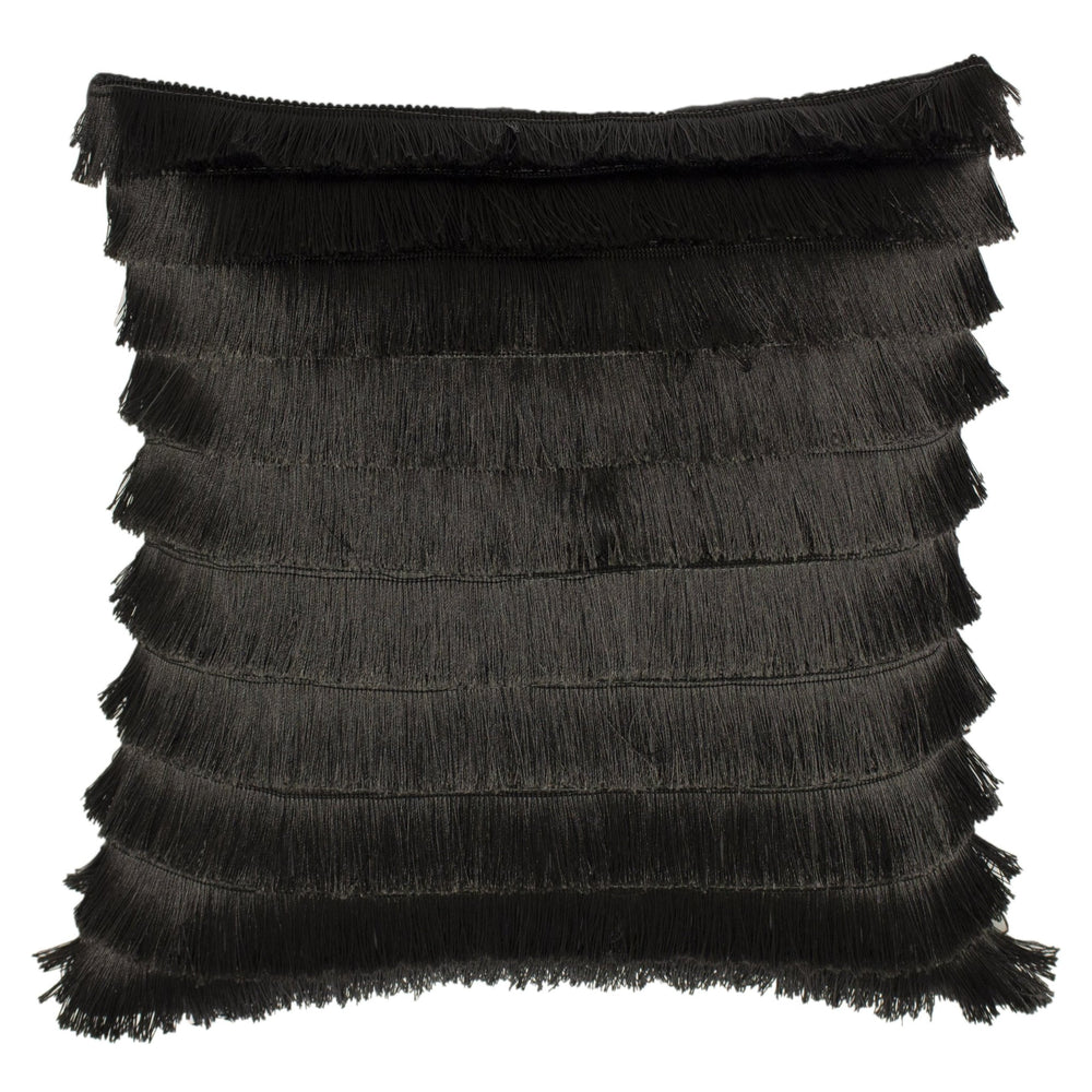Flicker 45x45 Feather Filled Cushion Graphite - Canwell Interiors Limited - Riva