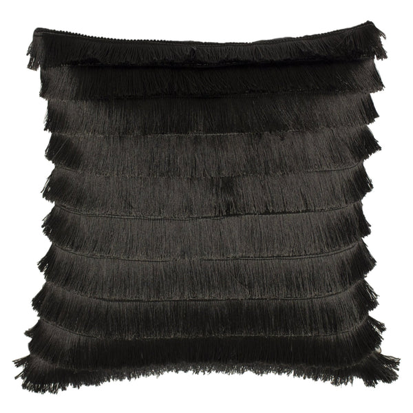 Flicker 45x45 Feather Filled Cushion Graphite - Canwell Interiors Limited - Riva
