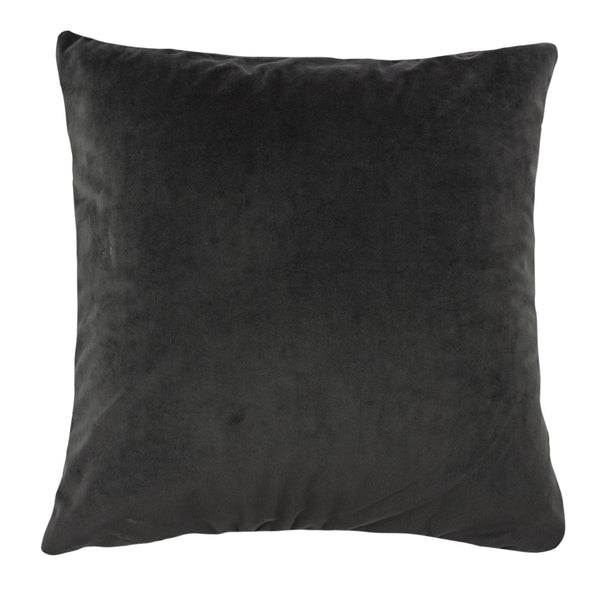 Flicker 45x45 Feather Filled Cushion Graphite - Canwell Interiors Limited - Riva