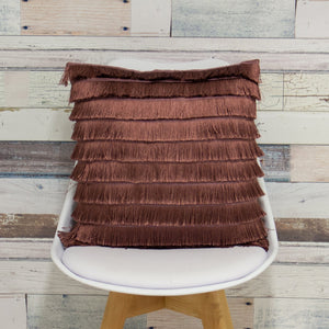 Flicker 45x45 Feather Filled Cushion Rock Rose - Canwell Interiors Limited - Riva