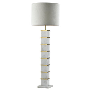 Floor lamp Celinae white including lampshade - Canwell Interiors Limited - Richmond