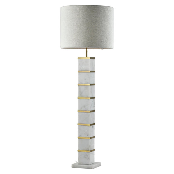 Floor lamp Celinae white including lampshade - Canwell Interiors Limited - Richmond