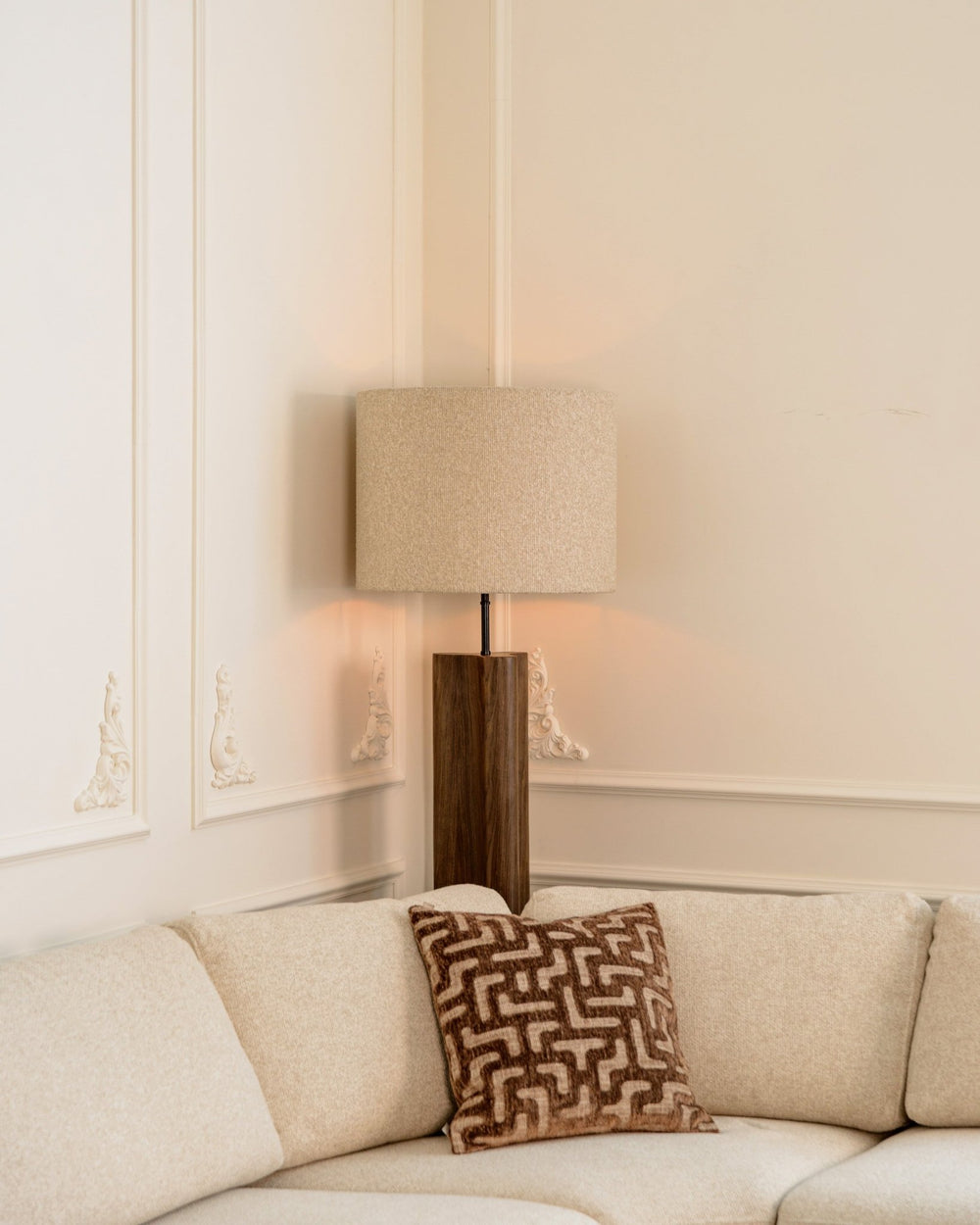 Floor lamp Jamy walnut - Canwell Interiors Limited - Richmond
