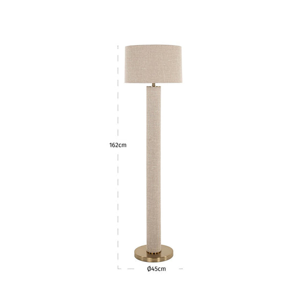 Floor lamp Joline beige - Canwell Interiors Limited - Richmond