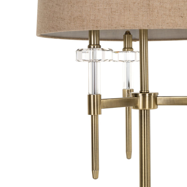 Floor lamp Josie brushed gold - Canwell Interiors Limited - Richmond