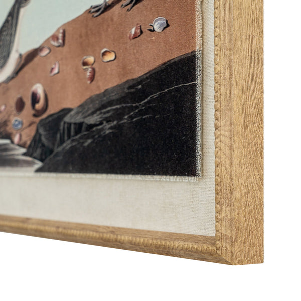 Flora & Fauna Collection Stints on Linen in Beaded Frame - Canwell Interiors Limited - Hills