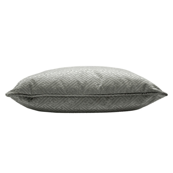 Florence 55x55 Feather Filled Cushion Silver - Canwell Interiors Limited - Riva