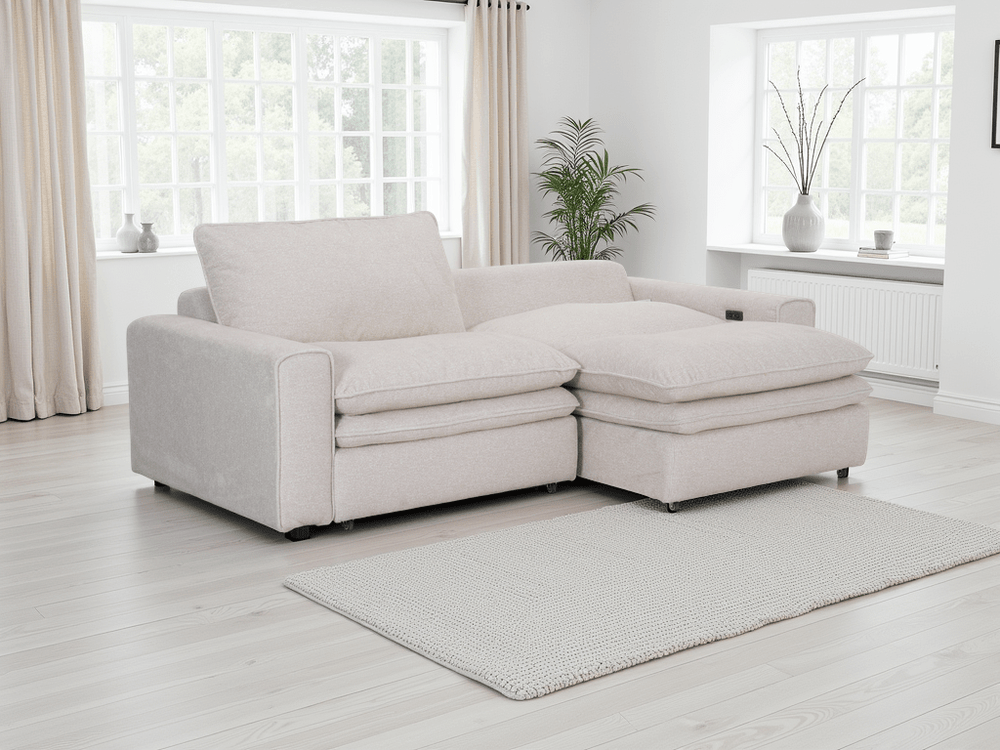 Florence Cloud Beige Electric Sofa - XShowhome Limited - Xshowhome