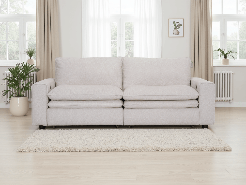Florence Cloud Beige Electric Sofa - XShowhome Limited - Xshowhome