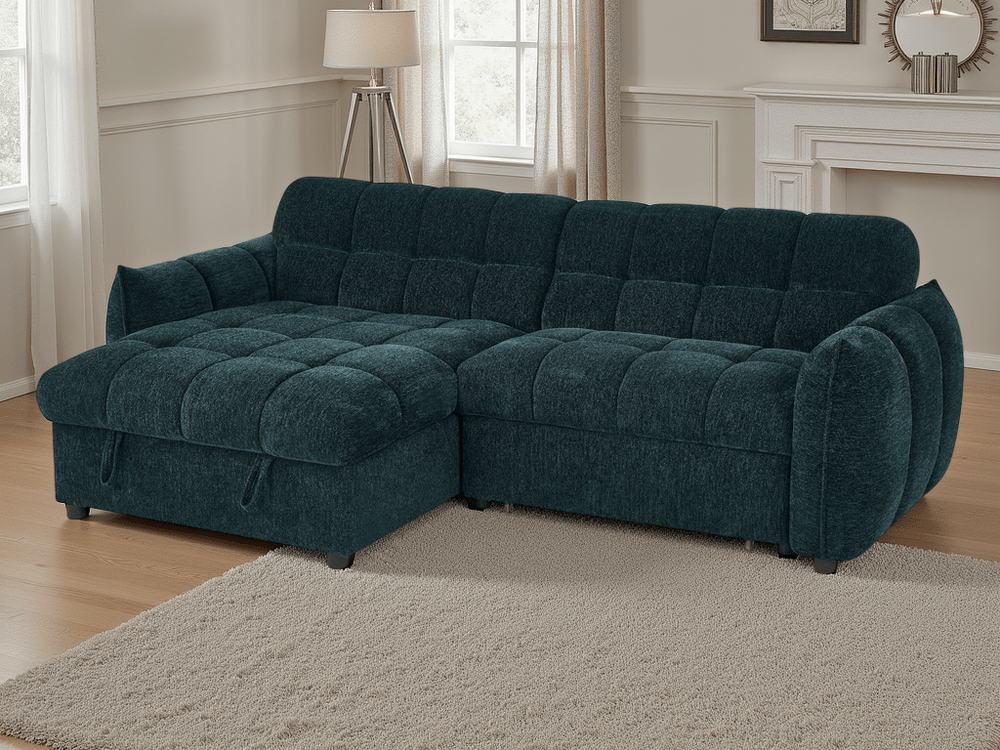 Florida Sofabed Teal Universal Corner - XShowhome Limited - Xshowhome