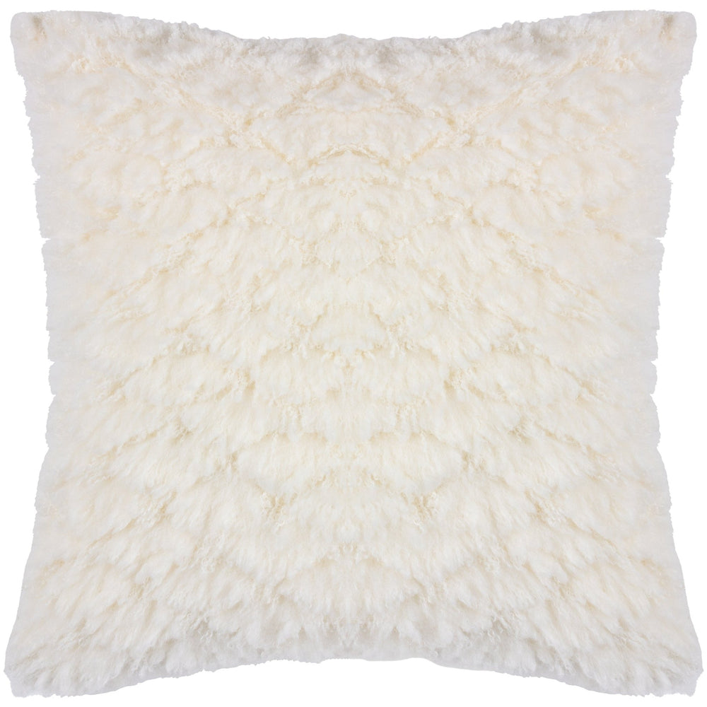 Fluff Ball 45x45 Feather Filled Cushion Dreamy Cream - Canwell Interiors Limited - Riva